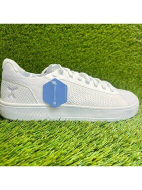 Flux Footwear Adapt Trainer White Mens Size 9 Athletic Knit Shoes Sneakers